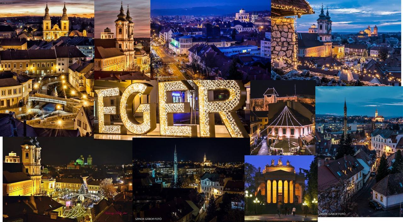 Albina Apartman Eger Bagian luar foto